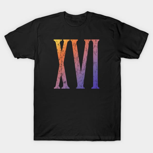 Final Fantasy XVI Roman Numerals T-Shirt by StebopDesigns